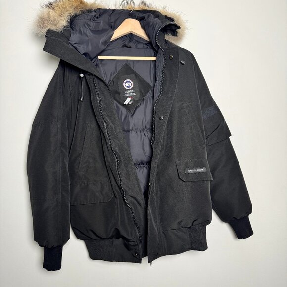 Canada Goose Men's Chilliwack Bomber Jacket in Black Sz M - Picture 7 of 16